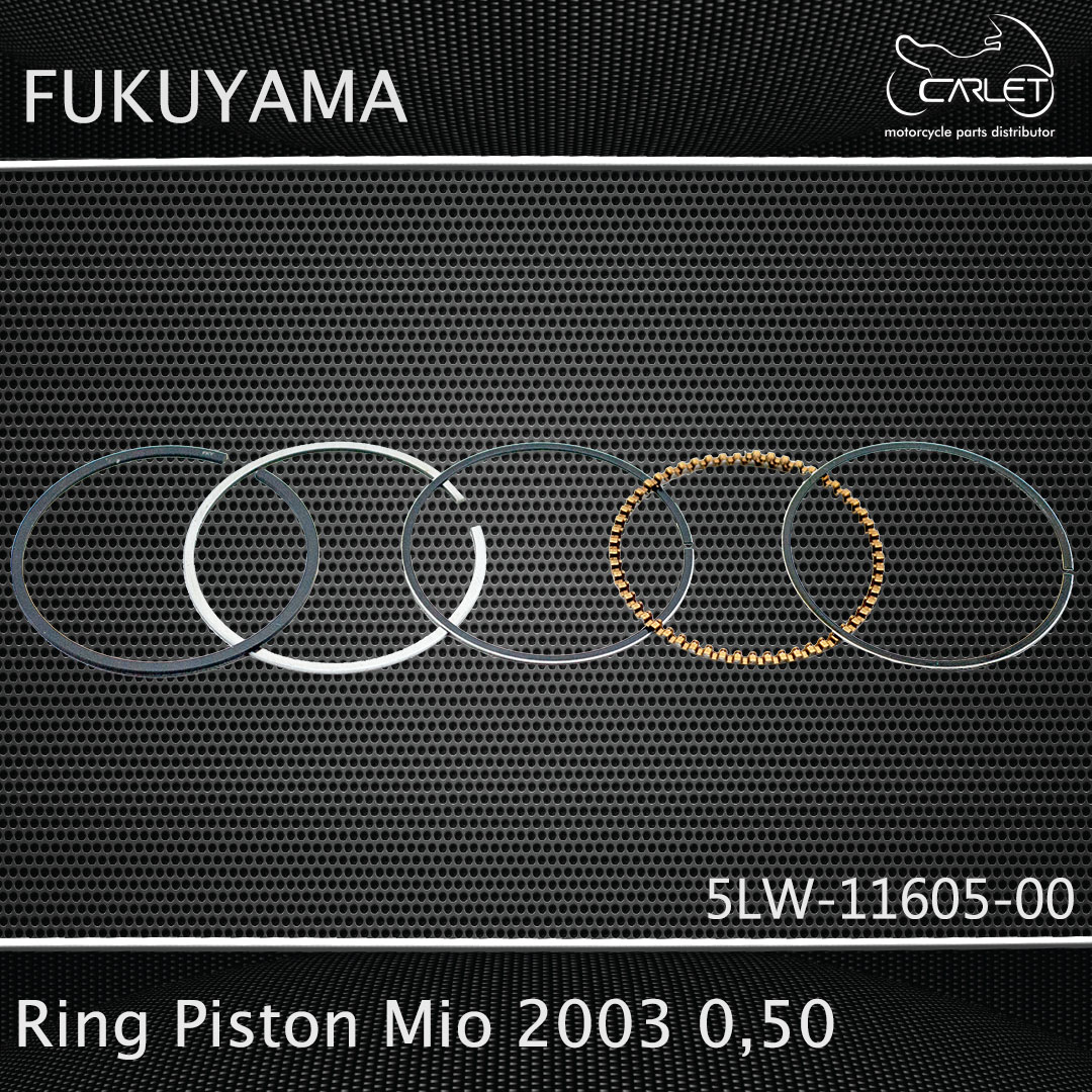 Fukuyama Ring Seher / Ring Piston Mio 03 / Nouvo